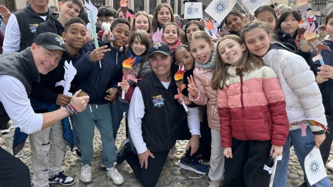 Essex OPP’s Jim Chauvin Carries the Torch for Canada at Special Olympics in Italy